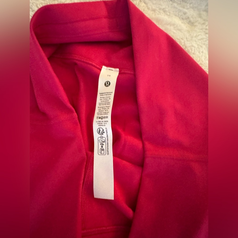 NWT lululemon Wunder Train HR Tight 28”, Passionate, 14 - Picture 12 of 16